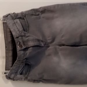 Aeropostale Hi Rise Gray Skinny Jeans